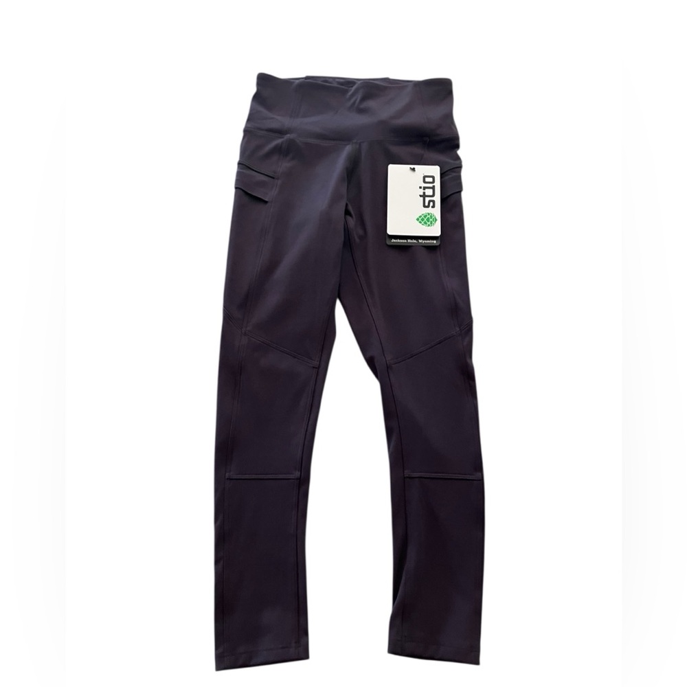 STIO Women’s CROP TECH TIGHT Boundary Black NWT Legging XS